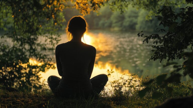 Peaceful Solitude in Nature's Embrace